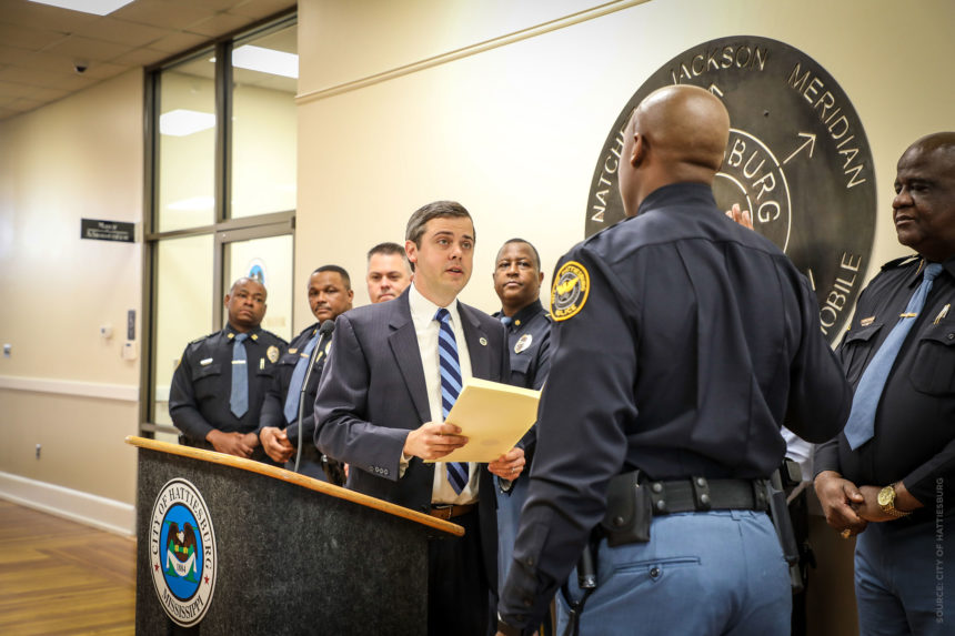 Hattiesburg police department jobs