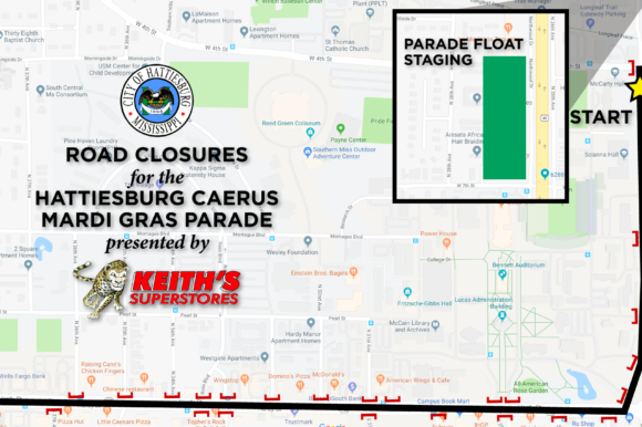 gay mardi gras 2025 road closures