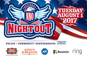 Hosting a Night Out Against Crime Event August 1st
