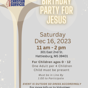 Birthday Party For Jesus