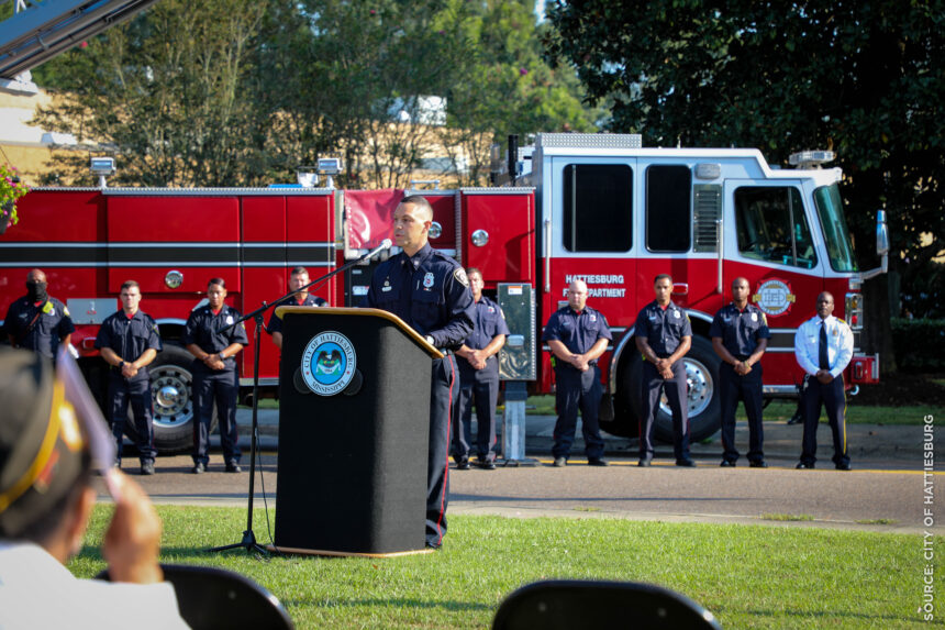 City of Hattiesburg Hosts 9/11 Ceremony