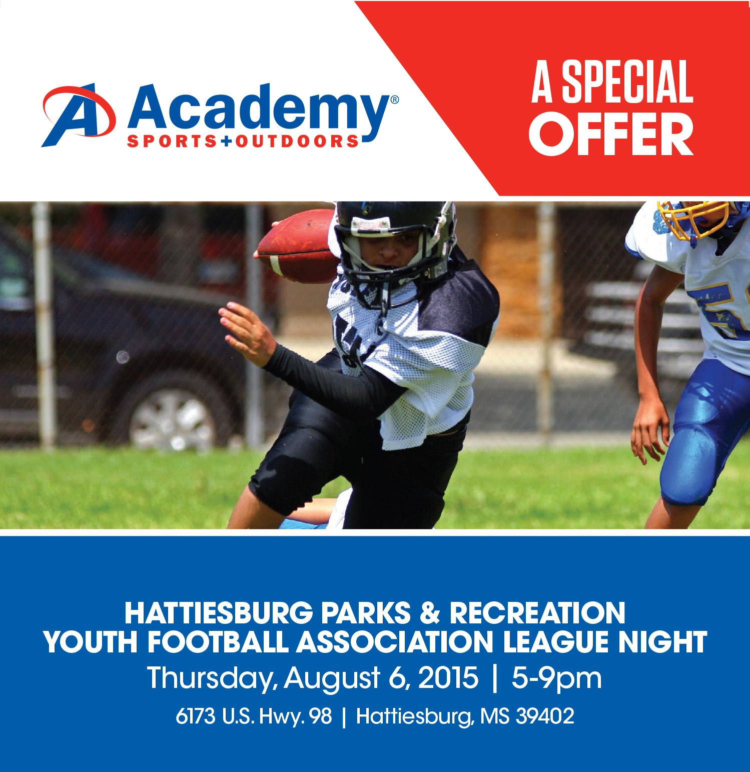 Academy Youth Football Flyer