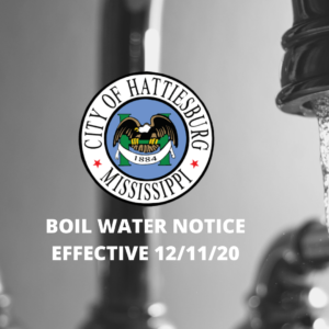 Boil Water Notice Update: Hattiesburg’s First Set of Samples Comes Back Clear