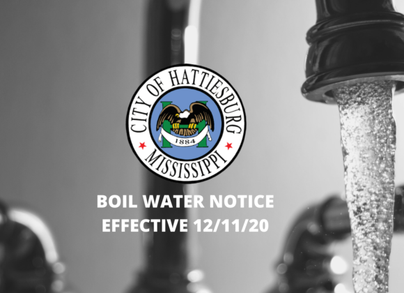 City of Hattiesburg Issues a Boil Water Notice for Water Customers