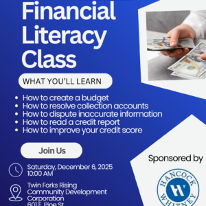 Financial Literacy Class Financial Literacy Class