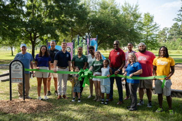 City Celebrates Playground Improvements at Three Hattiesburg Parks