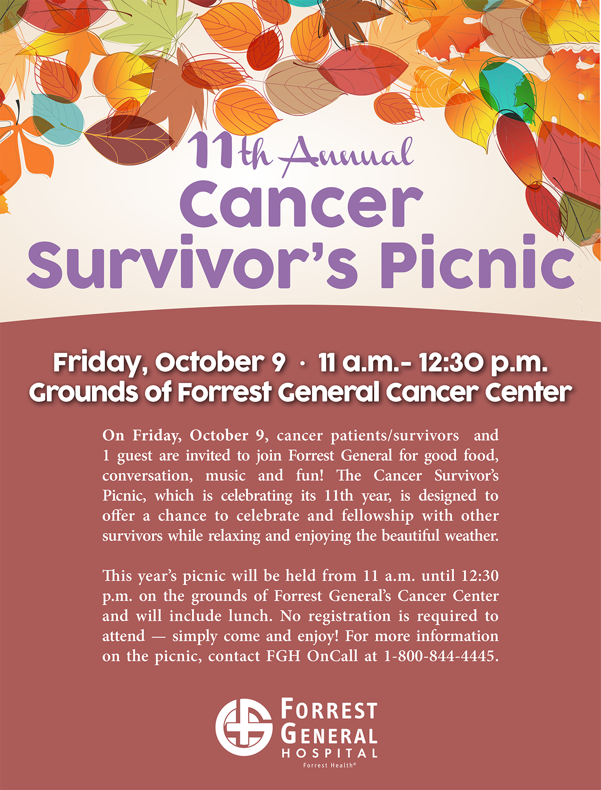 Cancer Survivors Picnic 2015-Flyer_V5