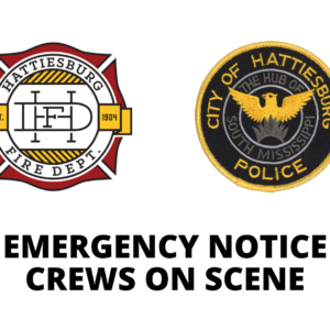 Emergency Notice: Crews on Scene