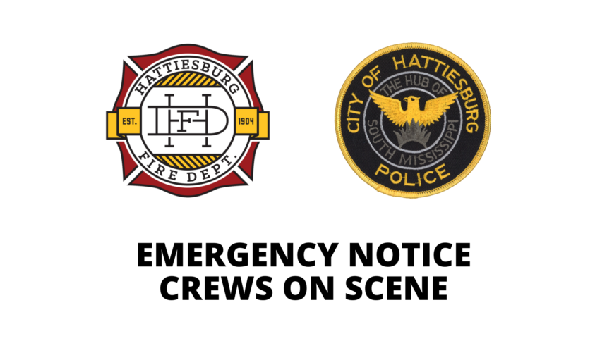 Emergency Notice: Crews on Scene