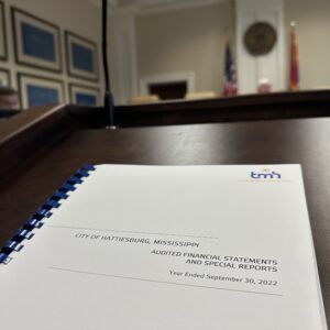 Hattiesburg City Council Receives FY 2022 Audit