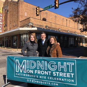 Hattiesburg to Celebrate New Year’s Eve with Hub Sign Drop & Fireworks