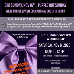 Caregiver’s Workshop Caregiver’s Workshop