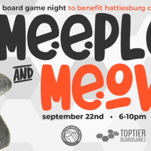 Meeples & Meows Board Game Night