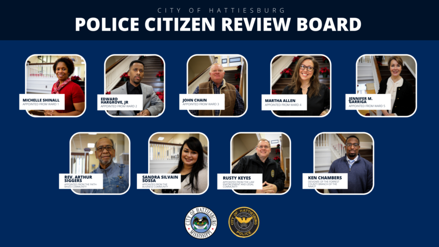 Hattiesburg Mayor Announces Slate for Police Citizen Review Board