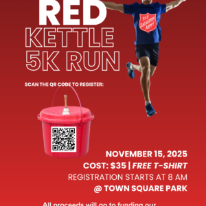 The Salvation Army of Hattiesburg Red Kettle 5K Run The Salvation Army of Hattiesburg Red Kettle 5K Run