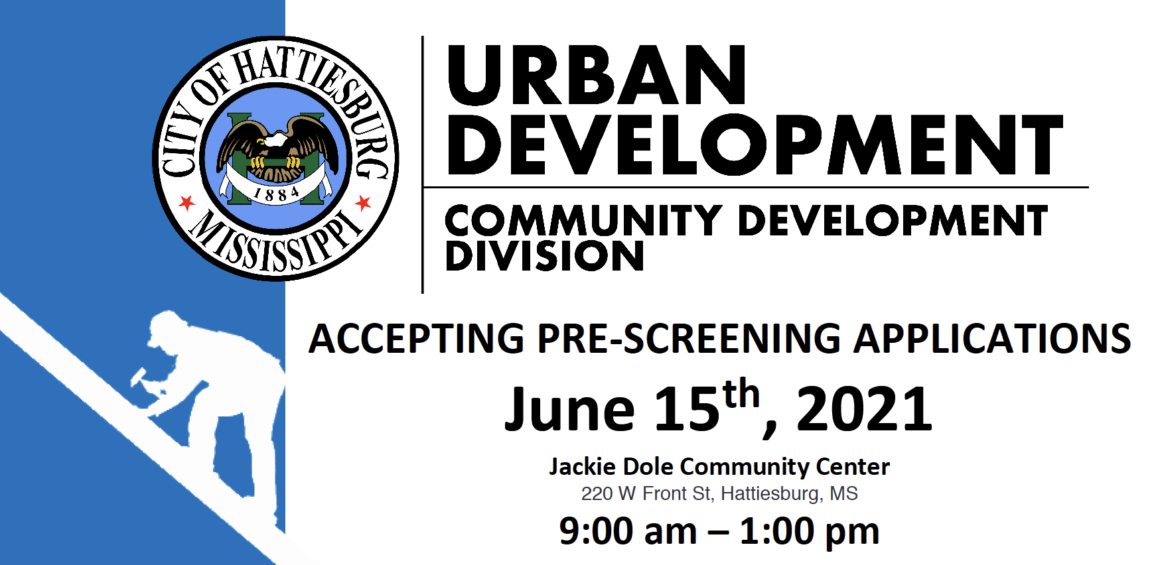 Homeowner Rehabilitation Program PreScreening Applications City of