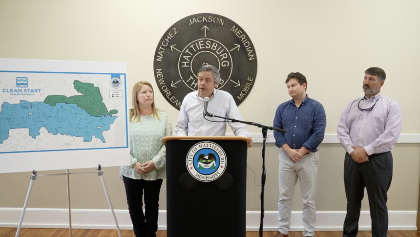 Hattiesburg Launches Clean Start Initiative to Rehab Residential Property Sewer Lines