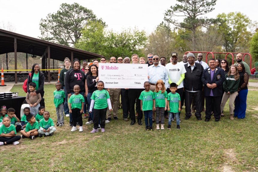 City of Hattiesburg Awarded T-Mobile Hometown Grant