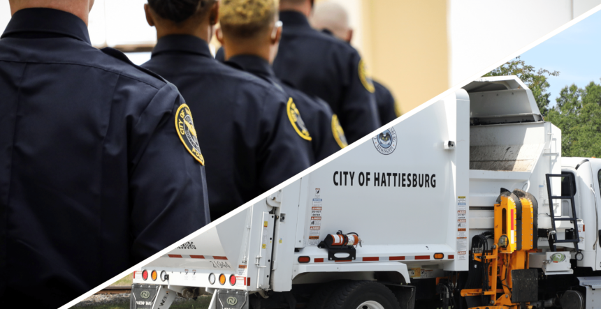 Hattiesburg Police Officers and  Sanitation Equipment Operators in Public Works See Mid-Year Raise