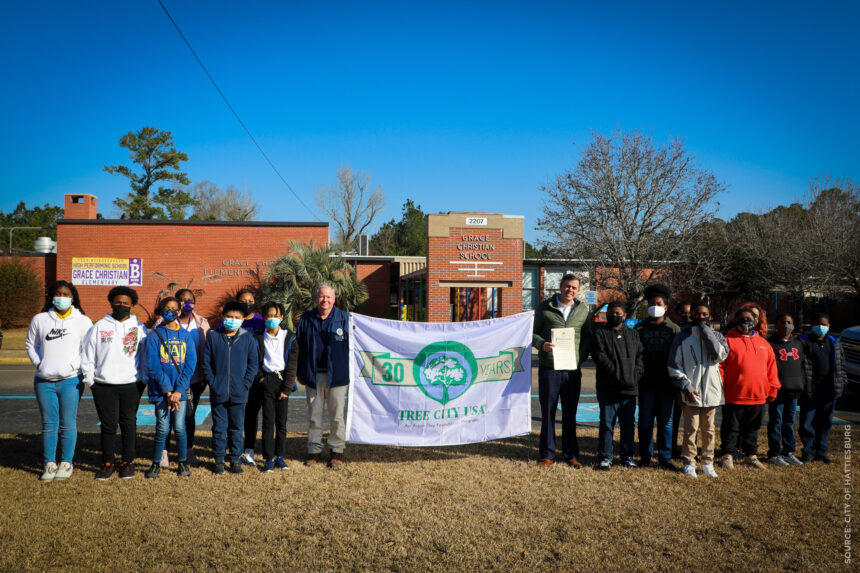 Hattiesburg Receives Tree City USA Designation for 30th Year