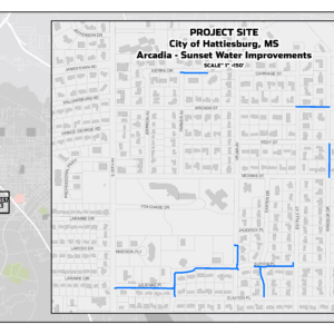 Construction Begins on Project to Improve Water Services for Arcadia-Sunset Neighborhood in Hattiesburg