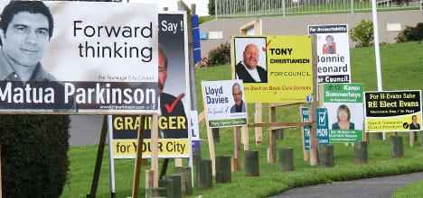 campaign signs