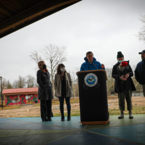 Hattiesburg Community Partners Gather to Unveil Improvements & Mural at Duncan Lake