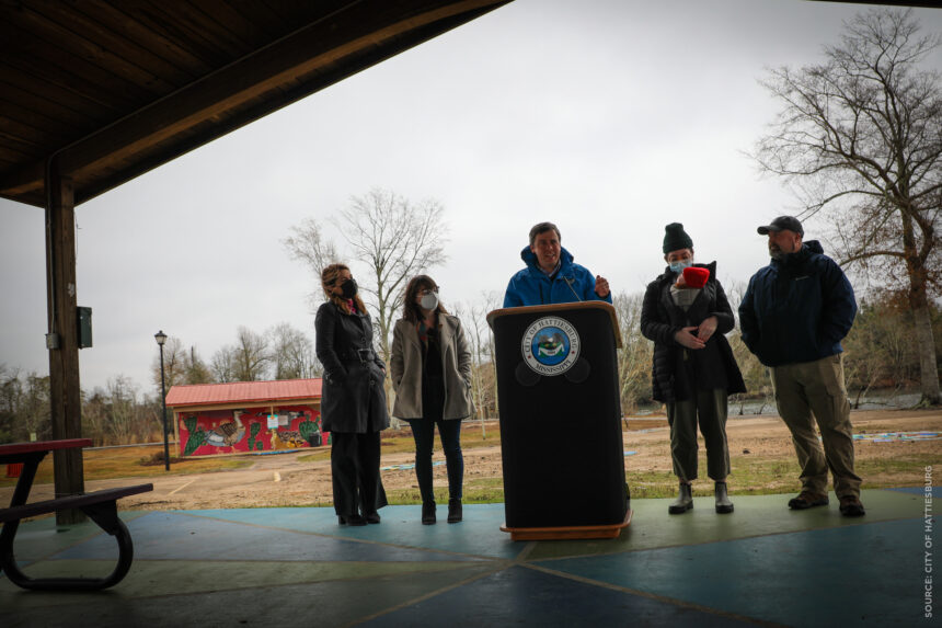 Hattiesburg Community Partners Gather to Unveil Improvements & Mural at Duncan Lake