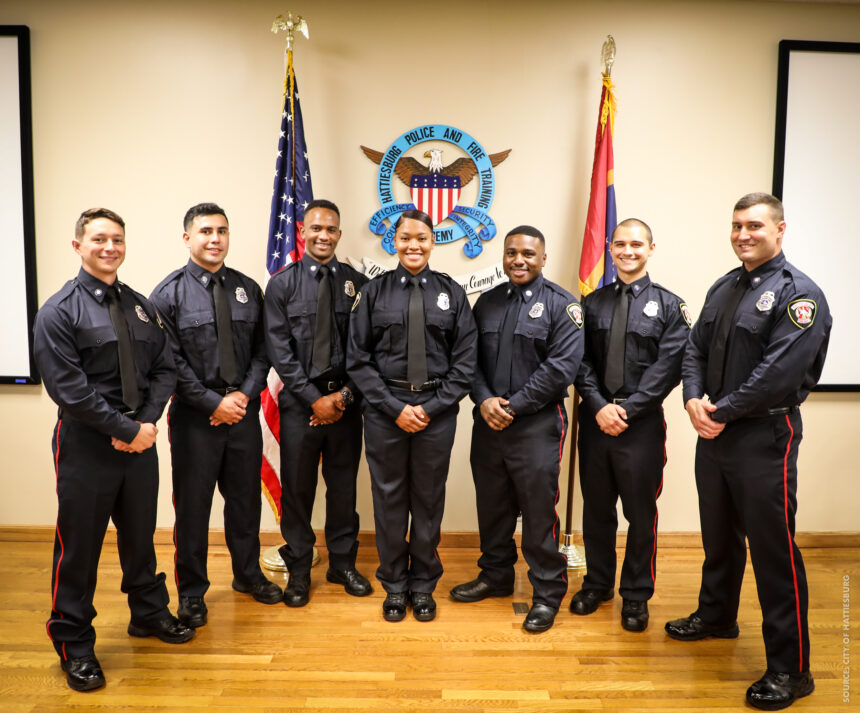 Hattiesburg Fire Academy Graduates Seven, Including First Female