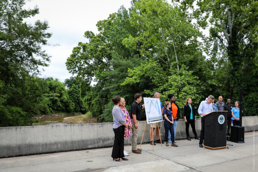 Hattiesburg Announces $2.2 Million Grant for Next Phase of Gordon’s Creek Development