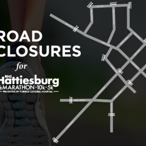 Hattiesburg Half-Marathon and Spring Art Walk Closures