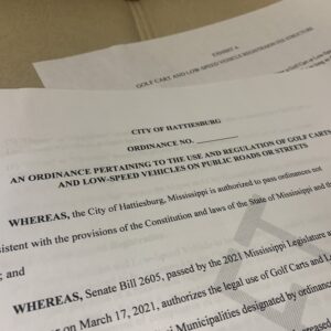 Hattiesburg’s First Draft of Golf Cart Ordinance Available for Review