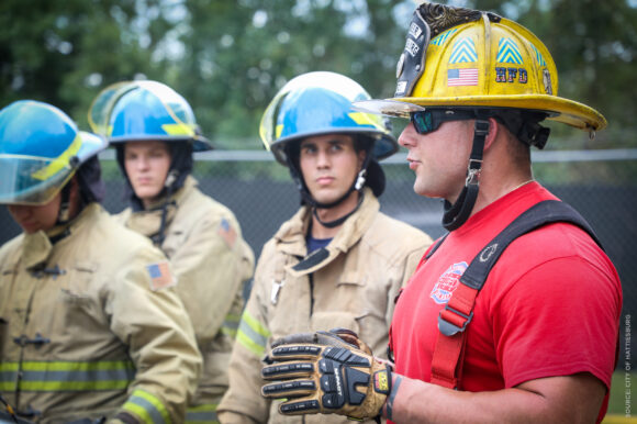 Engineer Pierce Named Firefighter of the Year for 2023