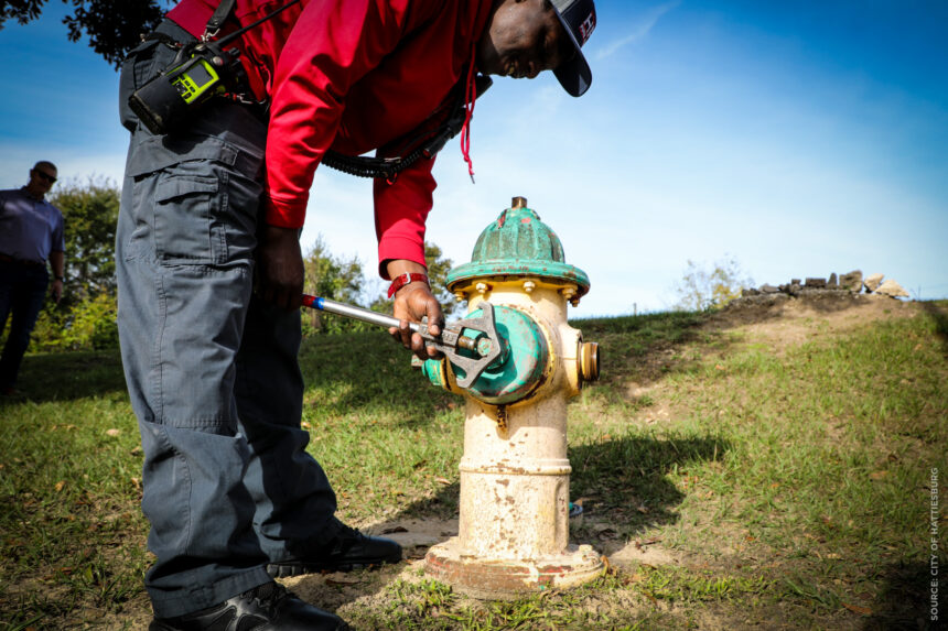 Hattiesburg’s Annual Fire Hydrant Testing Begins November 15