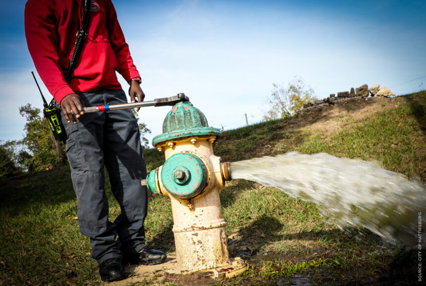 Hattiesburg’s Annual Fire Hydrant Testing Begins November 27