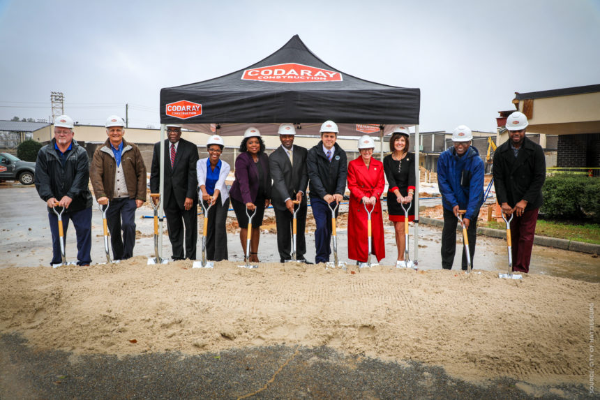 City Officials Join Hattiesburg Public School District for Groundbreaking