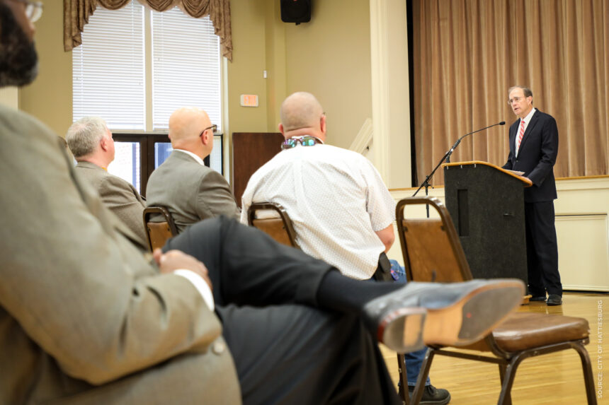 Lt. Governor Delbert Hosemann Provides Legislative Update to Pine Belt Area Officials