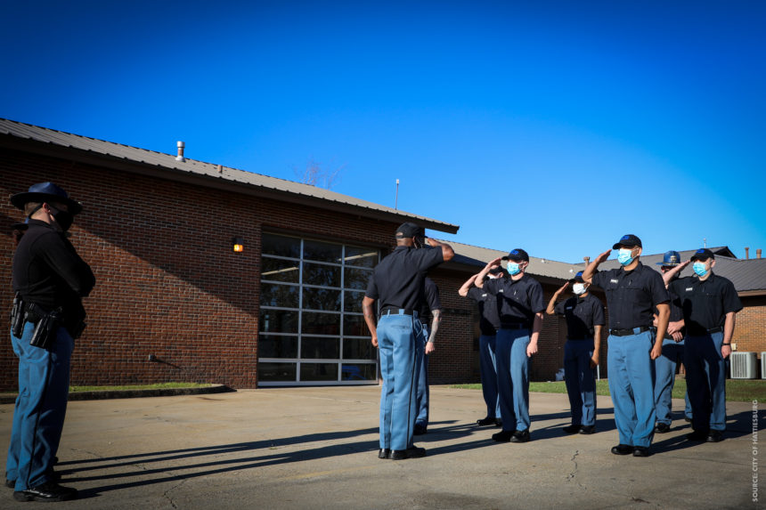 Hattiesburg Police Department’s Recruit Class 38 Begins Training