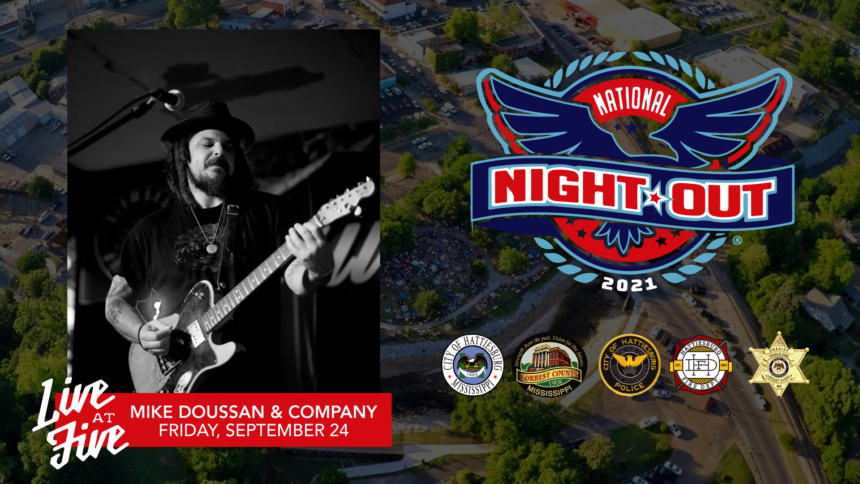 Hattiesburg Joins Live at Five to Kick-Off National Night Out Celebrations