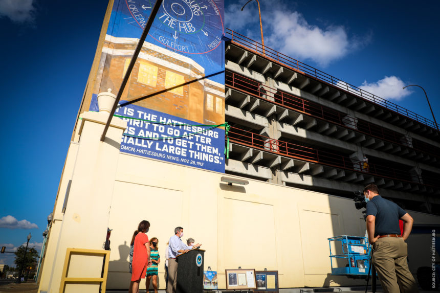 “Let There Be Light” Mural Serves as Nod to Hattiesburg’s History & Future