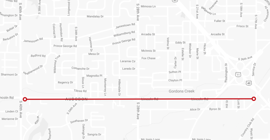 Lincoln Road Paving Project Begins This Week