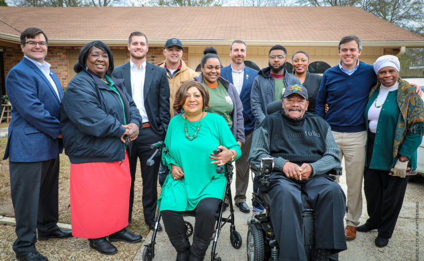 Operation Veteran Home Renovation in Hattiesburg Marked Complete