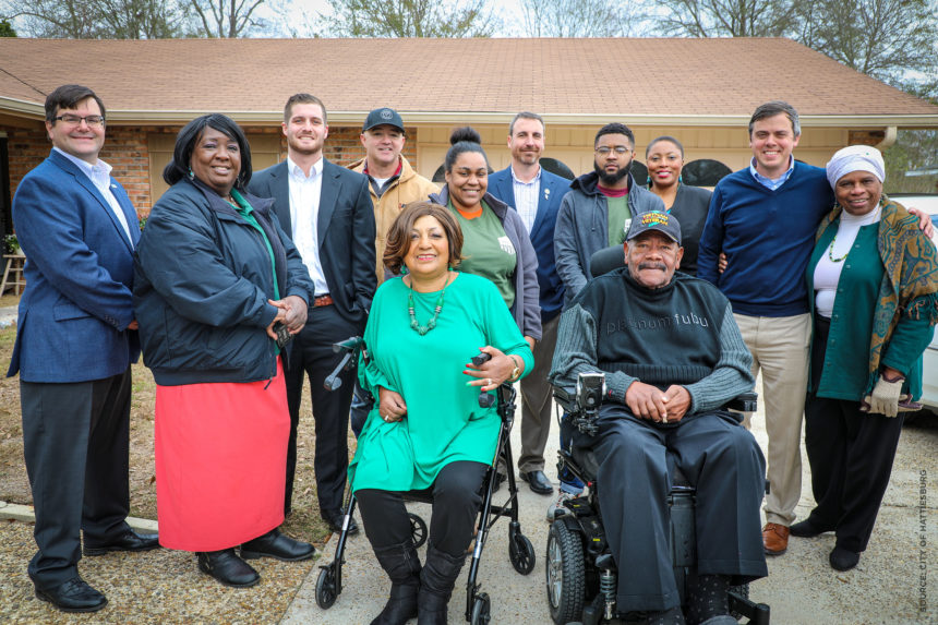 Operation Veteran Home Renovation in Hattiesburg Marked Complete