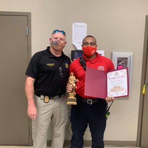 Smith Named Hattiesburg Fire Department’s Firefighter of the Year