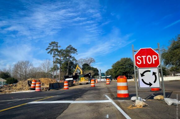 Roundabout in Downtown Hattiesburg Enters Phase Three