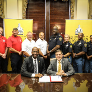 Hattiesburg and Southern Miss Partner to Provide Education Opportunity to Fire and Police