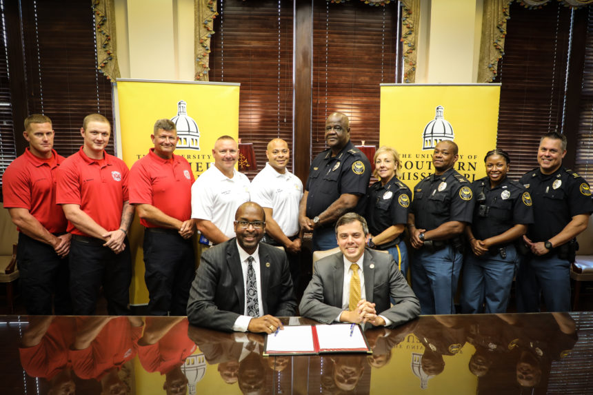 Hattiesburg and Southern Miss Partner to Provide Education Opportunity to Fire and Police